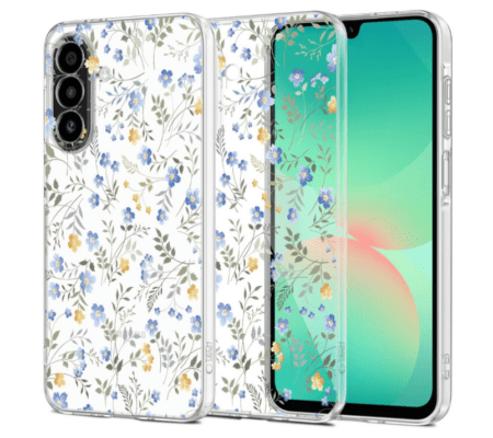 Ümbris Tech-Protect FlexAir Samsung A17 (läbipaistev / lilled)