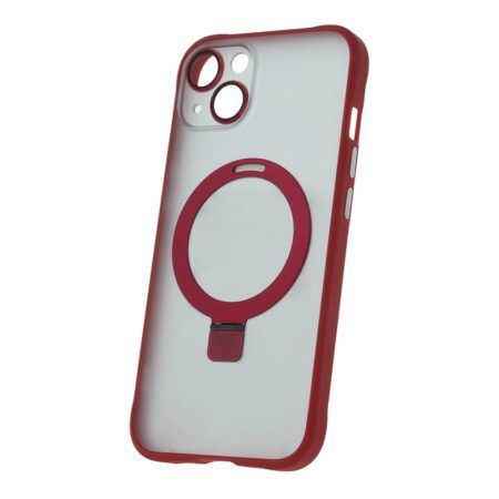 Ümbris Mag Ring Apple iPhone 12 (punane)