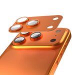 Kaitseklaas Etteri Full Camera Lens tagakaamerale iPhone 17 Pro Max (oranž)