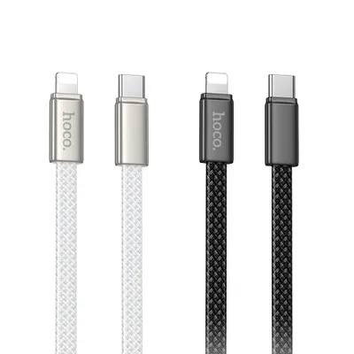 Juhe Hoco X125 60W USB-C to USB-C (1m / valge)