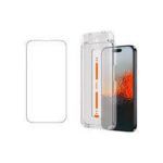 Kaitseklaas Baseus Schott Tempered Glass Easy Stick-On Privacy iPhone 15 Plus (läbipaistev)