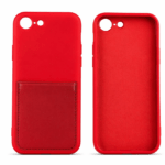 Silikoon CARD Case iPhone 7 / 8 / SE 2020 / SE 2022 (punane)