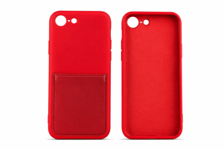 Silikoon CARD Case iPhone 7 / 8 / SE 2020 / SE 2022 (punane)