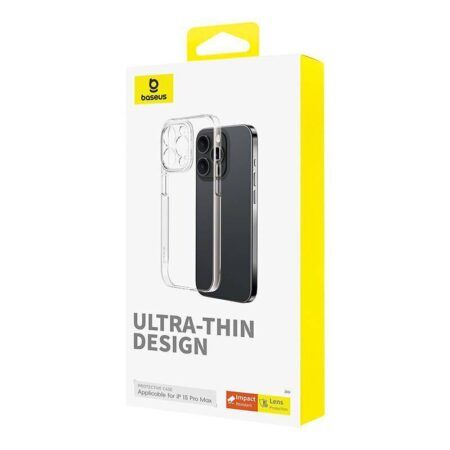 Ümbris Baseus Ultra-thin Case iPhone 15 (läbipaistev)
