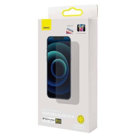 Kaitseklaas Baseus 0.3mm Tempered Glass Film iPhone 12/12 Pro (läbipaistev)