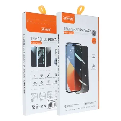 Kaitseklaas Full Glue Privacy Apple iPhone 17 Pro Max / 16 Pro Max (must)