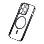 Ümbris Baseus Glitter Series Magnetic Case iPhone 14 Pro Max + Kaitseklaas (must)