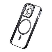 Ümbris Baseus Glitter Series Magnetic Case iPhone 14 Pro Max + Kaitseklaas (must)