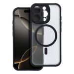Ümbris FULL MATTE MagSafe Apple iPhone 16 Pro (läbipaistev / must)