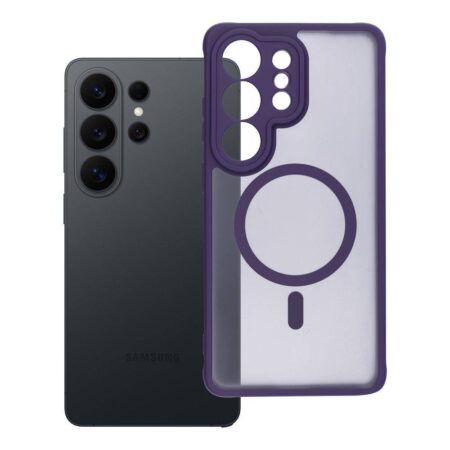 Ümbris FULL MATTE MagSafe Samsung S26 Ultra (läbipaistev / lilla)