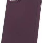 Silikoon Satin Case iPhone 11 (tumelilla)