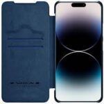 Ümbris kaanega Nillkin QIN PRO iPhone 14 (must)