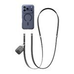 Universaalne Nöör Titan MagStrap Magnetic Telefoniümbristele (must)