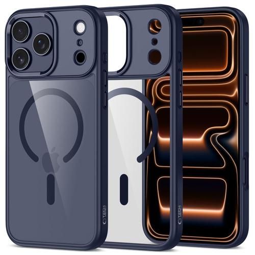 Ümbris Tech-Protect MagMat MagSafe iPhone 17 Pro Max (läbipaistevsinine)