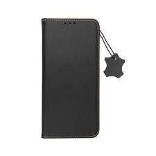 Ümbris kaanega Leather SMART PRO iPhone 14 (must)