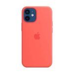 Ümbris Apple Silicone MagSafe iPhone 12 Mini (punane)