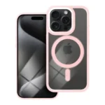Ümbris Color Edge Mag Cover iPhone 15 Pro (roosa)