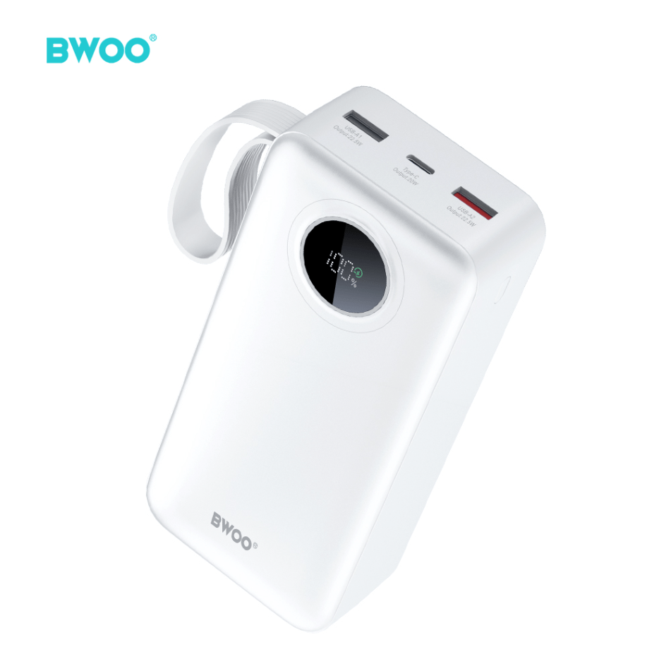 Akupank BWOO 22.5W 30000mAh (valge) Akupank BWOO 22.5W 30000mAh (valge)