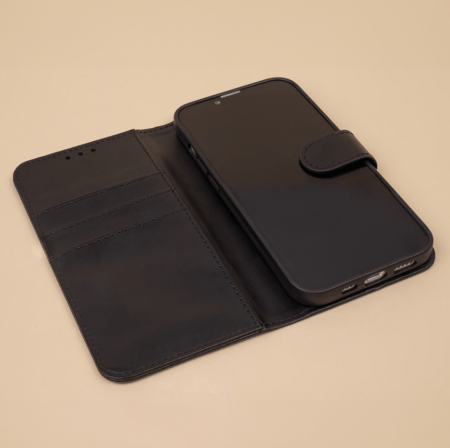 Ümbris kaanega Smart Classic Huawei P30 Lite (must)