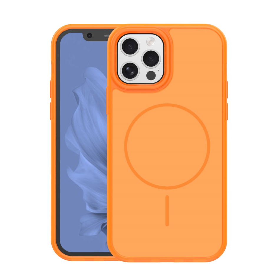 FRAME MAG COVER Ümbris iPhone 12/ 12 Pro (oranz) FRAME MAG COVER Ümbris iPhone 12/ 12 Pro (oranz)