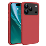 Ümbris Etteri silicone MagSafe iPhone 17 Pro Max (punane)