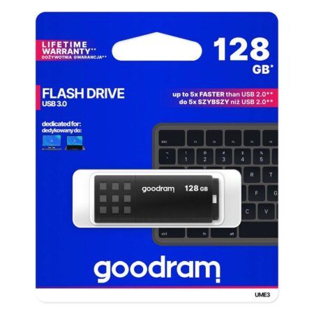 Mälupulk Goodram UTS3 128GB USB 3.2 (must)