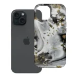 Ümbris F-Protect Mirage Magsafe iPhone 15 (hõbe udu)