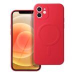 Ümbris Silicone Mag Cover iPhone 12 mini (punane)