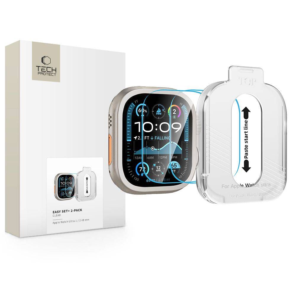 Kaitseklaas Tech-Protect Apple Watch Ultra 49mm (läbipaistev) Kaitseklaas Tech-Protect Apple Watch Ultra 49mm (läbipaistev)