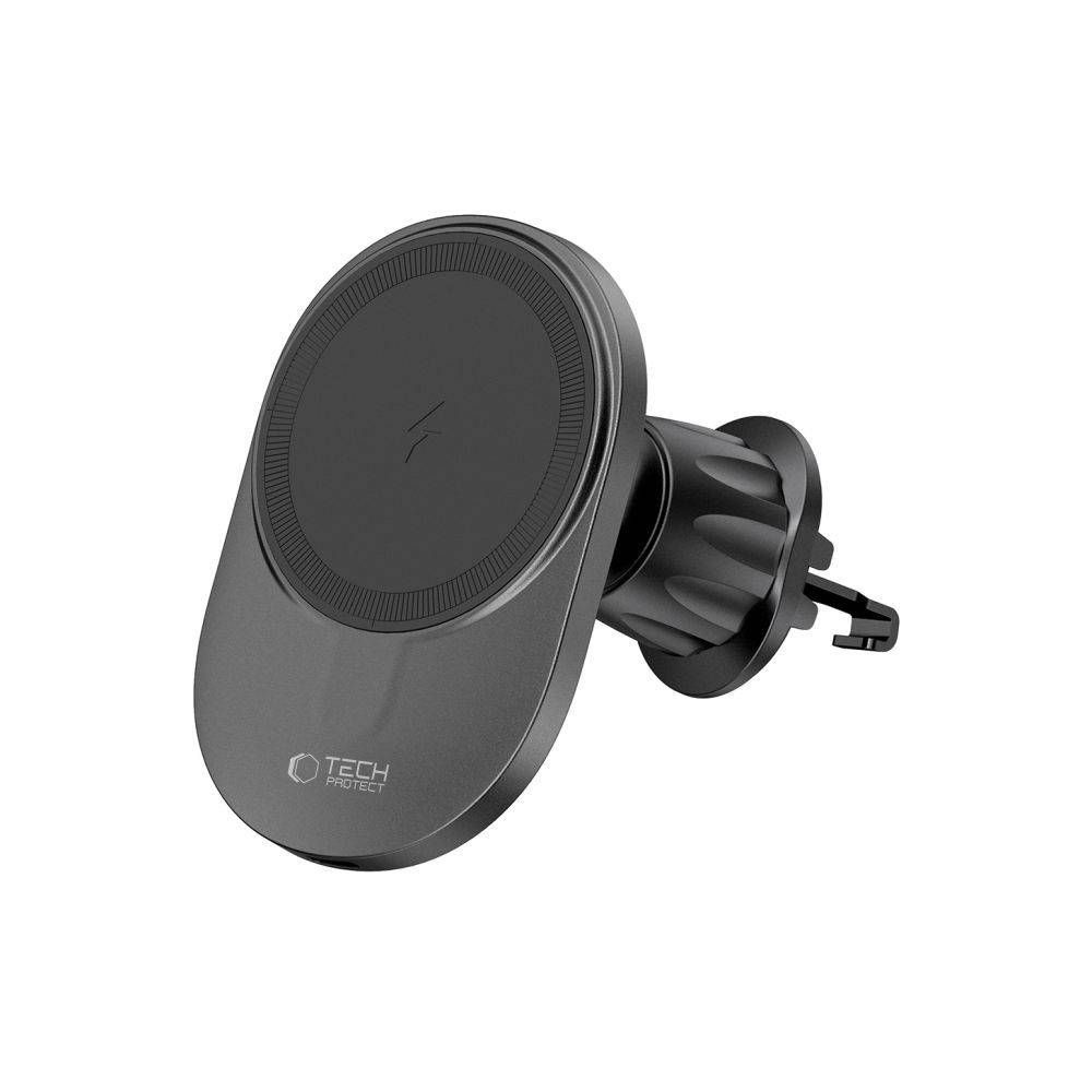 Autohoidik laadijaga Tech-Protect MM15W-V1 15W, ventilatsiooni (must) Autohoidik laadijaga Tech-Protect MM15W-V1 15W, ventilatsiooni (must)