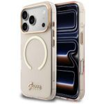 Guess Ümbris IML Script Metal MagSafe Iphone 17 Pro Max (kuldne)