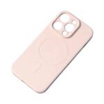 Ūmbris Silicone MagSafe iPhone 15 Pro Max (beež)