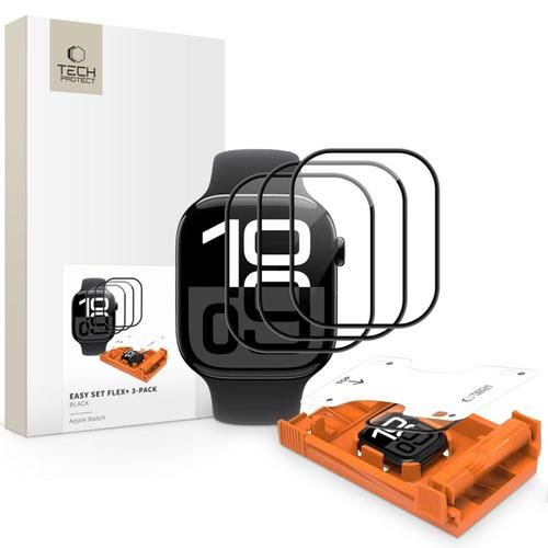 Kaitseklaas Tech-Protect Apple Watch 44mm (must) Kaitseklaas Tech-Protect Apple Watch 44mm (must)
