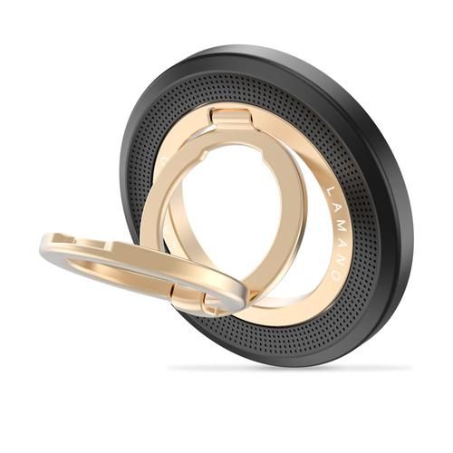 Tech-Protect MMR700 Lamano Hoidik MagSafe ring (must / kuld) Tech-Protect MMR700 Lamano Hoidik MagSafe ring (must / kuld)