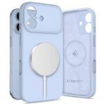 Ümbris Tech-Protect Silicone MagSafe iPhone 17 (helesinine)