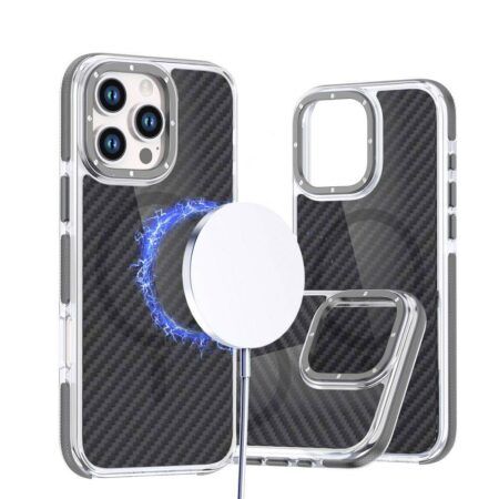 Ümbris Fiber Magnetic Case iPhone 16 Pro Max (hall)