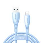 Juhe Joyroom S-A59 Vibrant 3A, USB-Lightning, 1.2m (helesinine)