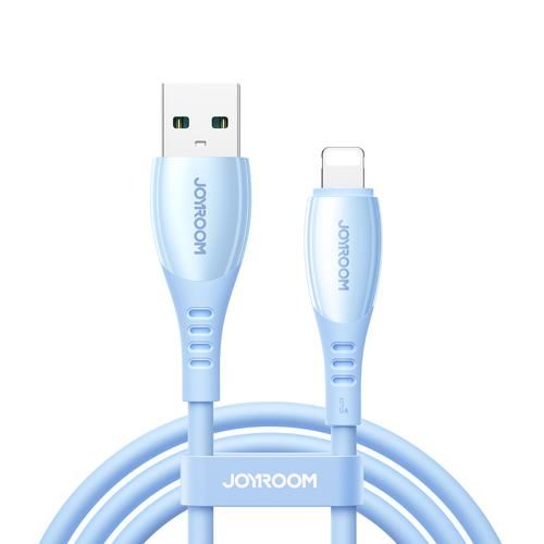 Juhe Joyroom S-A59 Vibrant 3A, USB-Lightning, 1.2m (helesinine) Juhe Joyroom S-A59 Vibrant 3A, USB-Lightning, 1.2m (helesinine)