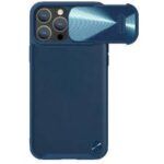Ümbris Nillkin Camshield Leather Samsung S22 Ultra (sinine)