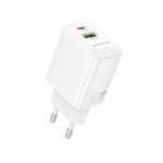 Laadija Borofone BN29 30W USB-C / USB-A  (valge)