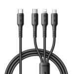 Juhe Joyroom 3in1 Juhe Joyroom 3in1 USB-c / Lighting+USB-C+Micro USB, 3.5A (1.2m / must)(1.2m / valge)