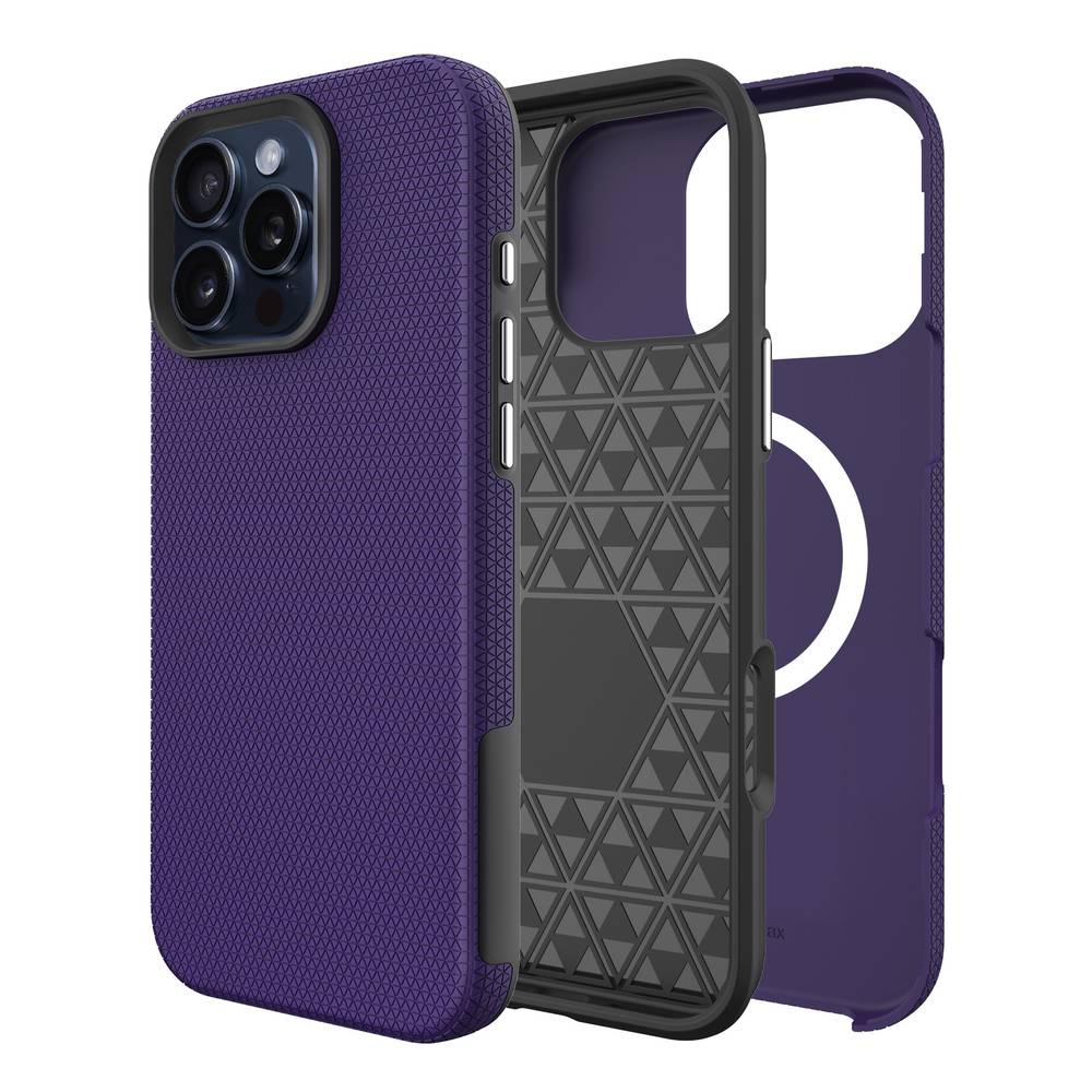 Ümbris Perfectionists Triangle Mag Case iPhone 13 Pro Max (lilla) Ümbris Perfectionists Triangle Mag Case iPhone 13 Pro Max (lilla)