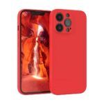 Silikoon Liquid Silicone 1.5mm Apple iPhone 12 Pro Max (punane)