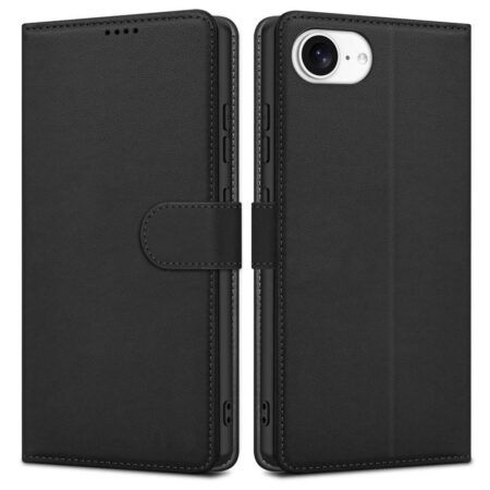 Ümbris kaanega Fancy Wallet Samsung A16 (must)