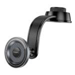 Telefoni hoidik autosse armatuurlauda / klaasile Borofone BH123 (must)