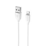 Juhe Borofone Cable BX19 Benefit 2,4A USB-A to Lightning  (1m / valge)