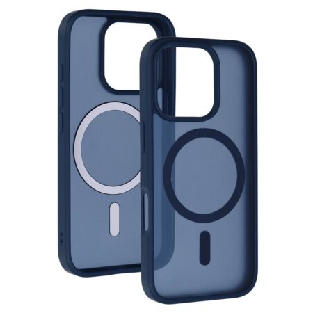 Ümbris Tel Protect Aura Matte Magsafe iPhone 15 Pro (tumesinine)
