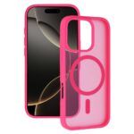 Ümbris Tel Protect Aura Matte Apple iPhone 16 Pro Max (läbipaistev / roosa)