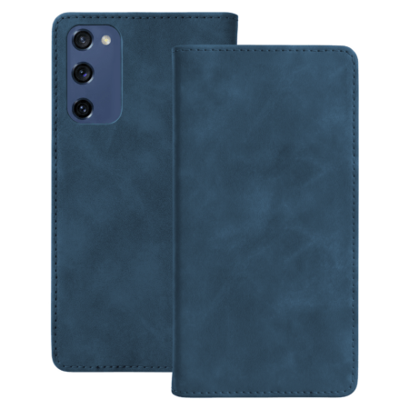 Ümbris kaanega Smart Suede Samsung S20 FE /S20 Lite /S20 FE 5G (sinine)