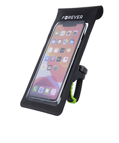 Telefonihoidik jalgrattale Forever BH-130 (must)